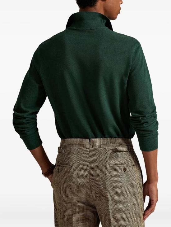 26FW 폴로 랄프로렌 클래식 핏 코튼 폴로 셔츠 710680790 149 Verde - POLO RALPH LAUREN