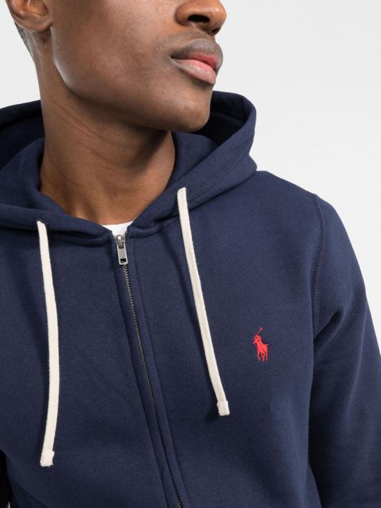 26FW 폴로 랄프로렌 후드 티셔츠 710813297 004 Blu - POLO RALPH LAUREN