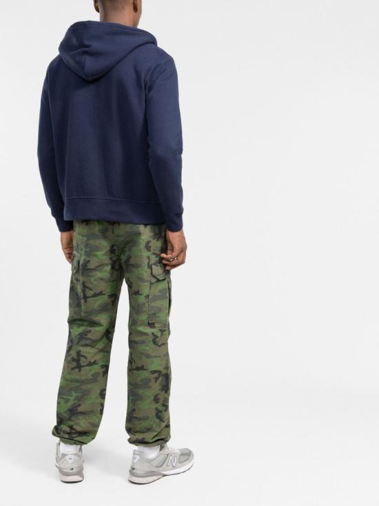 26FW 폴로 랄프로렌 후드 티셔츠 710813297 004 Blu - POLO RALPH LAUREN