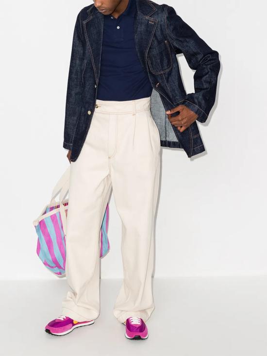 26FW 폴로 랄프로렌 클래식 핏 코튼 폴로 셔츠 710680790 046 Blu - POLO RALPH LAUREN