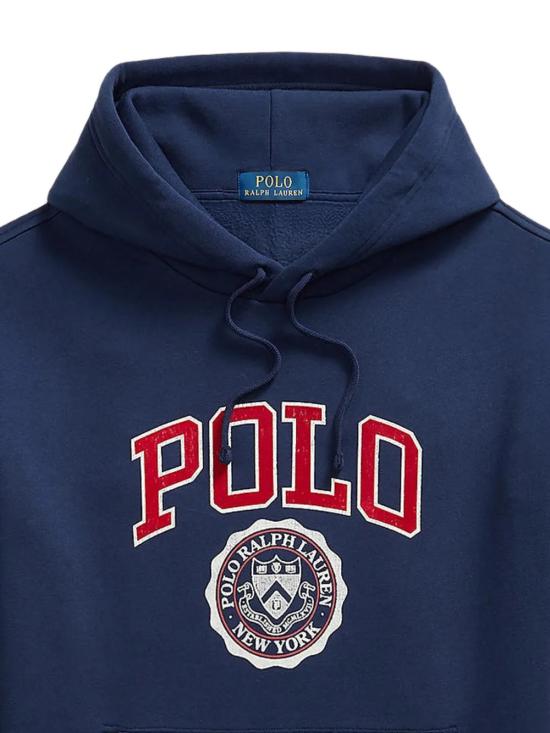 26FW 폴로 랄프로렌 후드 티셔츠 710B26149 006 Blu - POLO RALPH LAUREN