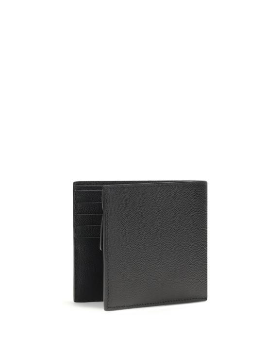 26FW 생로랑 그랑 드 뿌드르 엠보스드 레더 이스트/웨스트 동전 반지갑 396303BTY0N BLACK - SAINT LAURENT