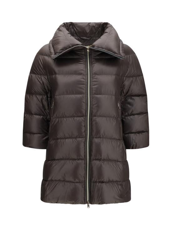 26FW 에르노 클레오페 A-쉐입 다운 코트 PI0001DIC12017Z GRAY - HERNO