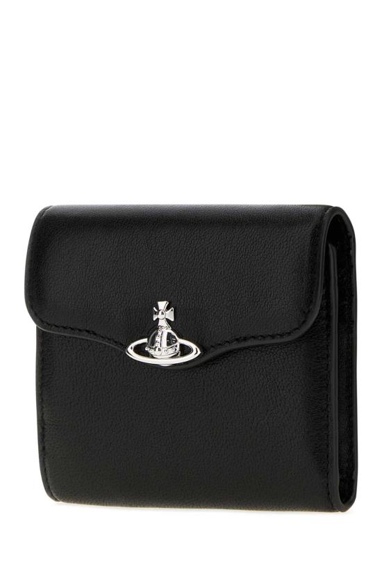 26FW 비비안웨스트우드 헌터 플랩 반지갑 5115003TWL00EB N401 Black - VIVIENNE WESTWOOD