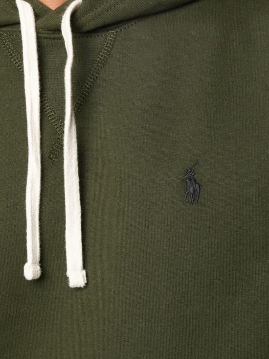 26FW 폴로 랄프로렌 포니로고 자수 후드 티셔츠 710766778 024 Verde - POLO RALPH LAUREN