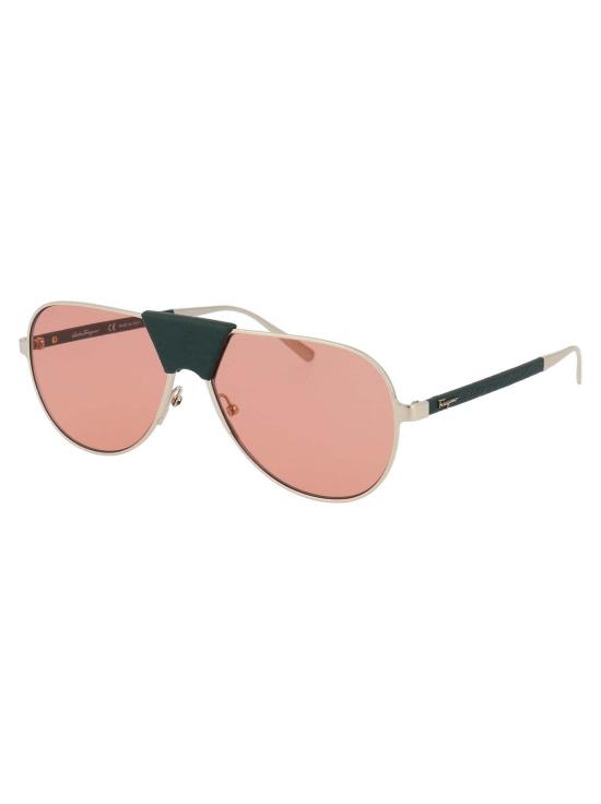  살바토레 페라가모 안경 페라가모 SF220 SL 754 골드 선글라스 - SALVATORE FERRAGAMO