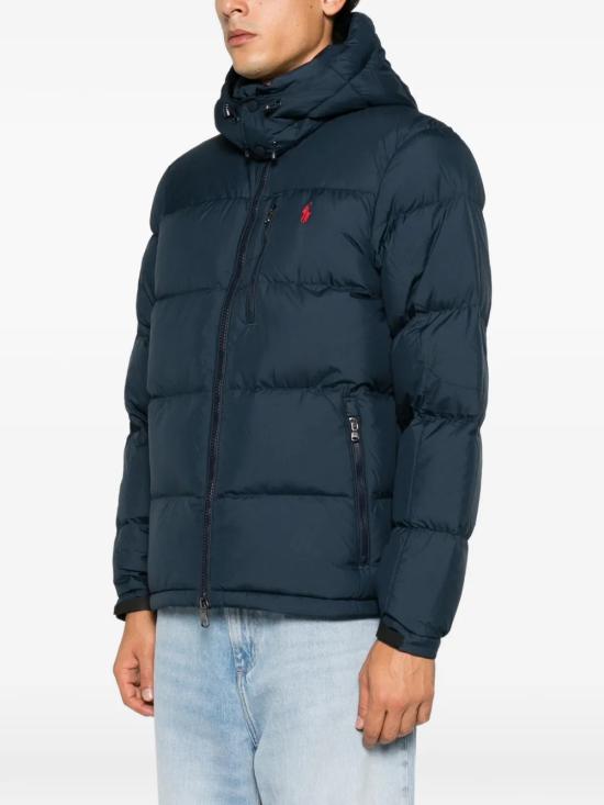 26FW 폴로 랄프로렌 고햄 다운 자켓 710968278 003 BLU - POLO RALPH LAUREN