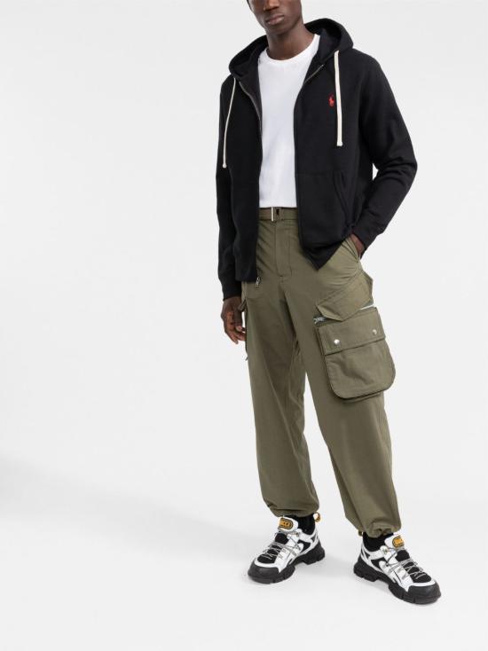 26FW 폴로 랄프로렌 후드 티셔츠 710813297 001 Nero - POLO RALPH LAUREN