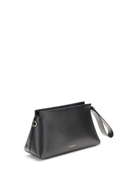 26FW 지방시 샤이니 레더 데이 파우치 BB60PEB2AE BLACK - GIVENCHY