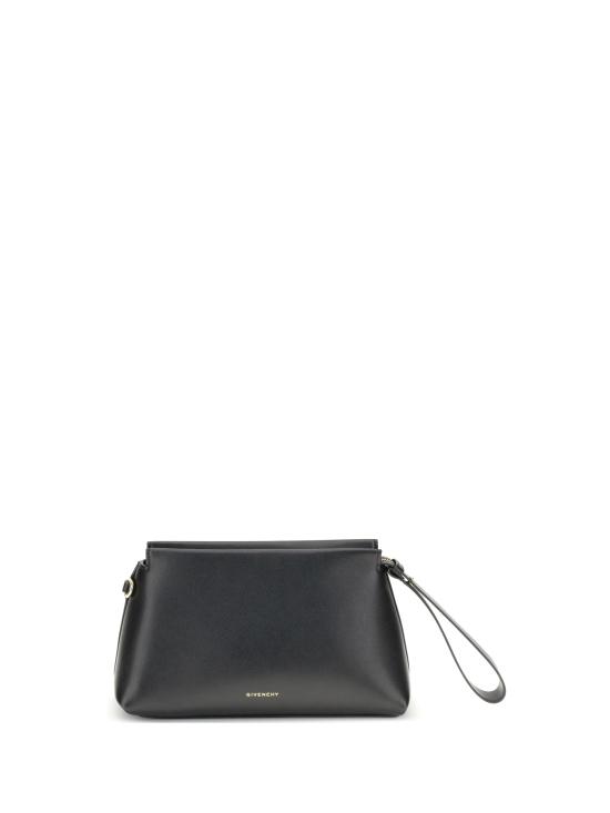 26FW 지방시 샤이니 레더 데이 파우치 BB60PEB2AE BLACK - GIVENCHY