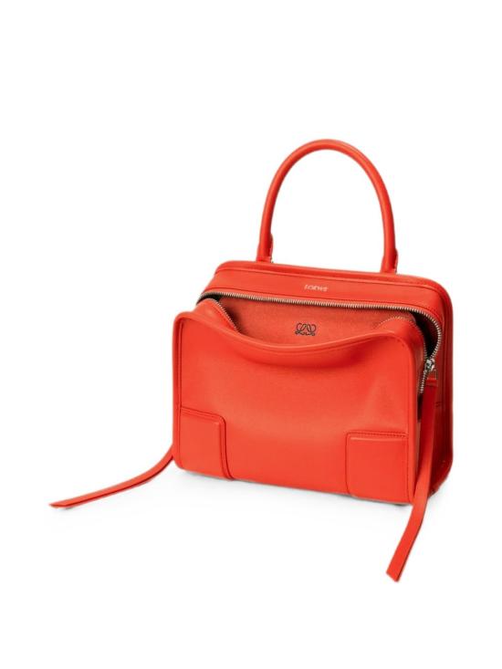 26FW 로에베 소프트 카프스킨 스몰 아마조나 180 백 A039AS0X01 5557 SUNRISE ORANGE - LOEWE