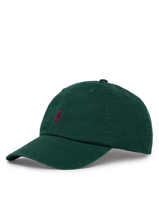 26FW 폴로 랄프로렌 클래식 로고 자수 스포츠 볼캡 710667709 520 Verde