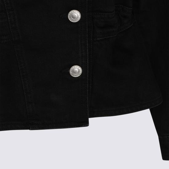 26FW 이자벨마랑에뚜왈 돌리 코튼 데님 재킷 26PVE0614FA D1H02I02FK FADED BLACK - ISABEL MARANT ETOILE