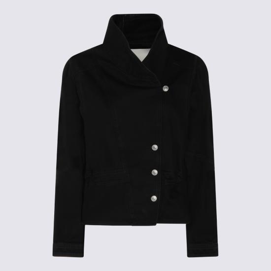 26FW 이자벨마랑에뚜왈 돌리 코튼 데님 재킷 26PVE0614FA D1H02I02FK FADED BLACK
