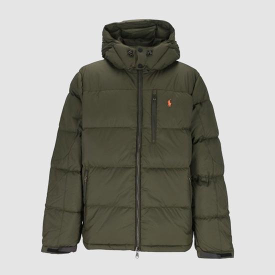 26FW 폴로 랄프로렌 고햄 다운 자켓 710968278 002 Dark green