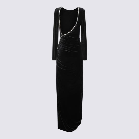 26FW 니사 미디 원피스 RS16855 BLACK - NISSA