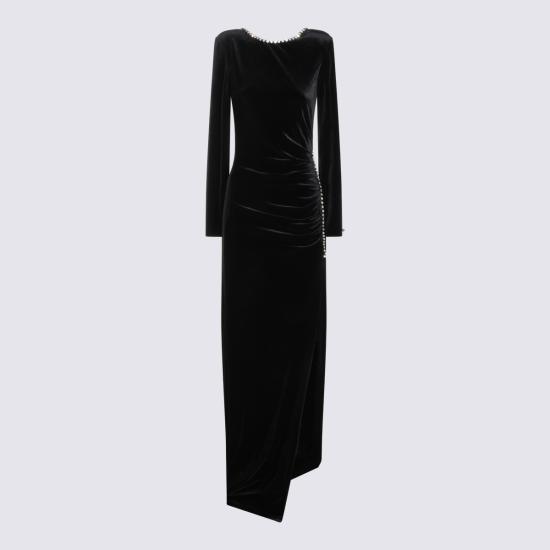 26FW 니사 미디 원피스 RS16855 BLACK