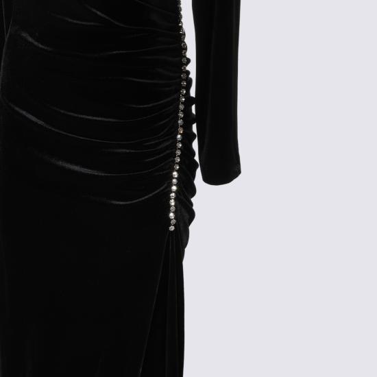 26FW 니사 미디 원피스 RS16855 BLACK - NISSA