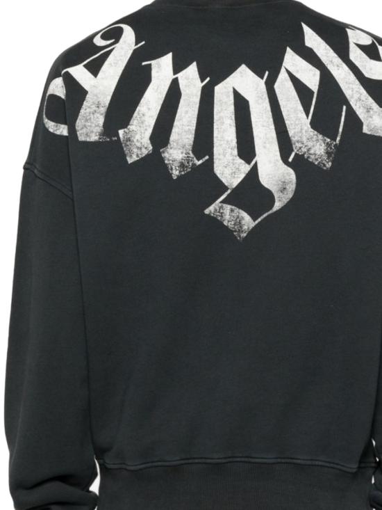26FW 팜앤젤스 긴팔 티셔츠 PAMBA004FL001 1003 BLACK OFF WHITE - PALM ANGELS