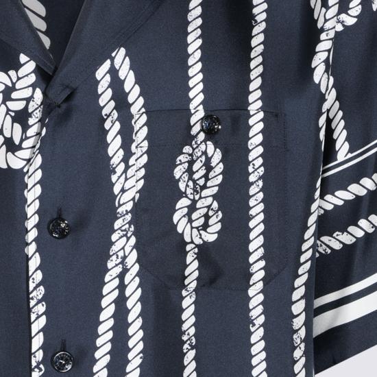 26FW 돌체앤가바나 셔츠 G5JH9T HI143HB6EZ NAVY - DOLCE & GABBANA