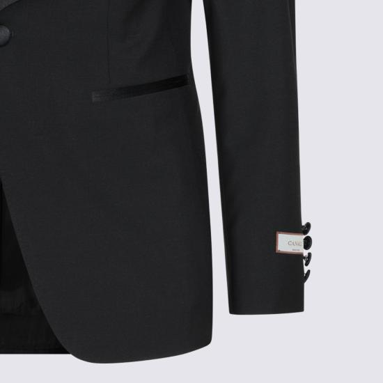 26FW 카날리 수트 세트 1578157 AM3011010 BLACK - CANALI
