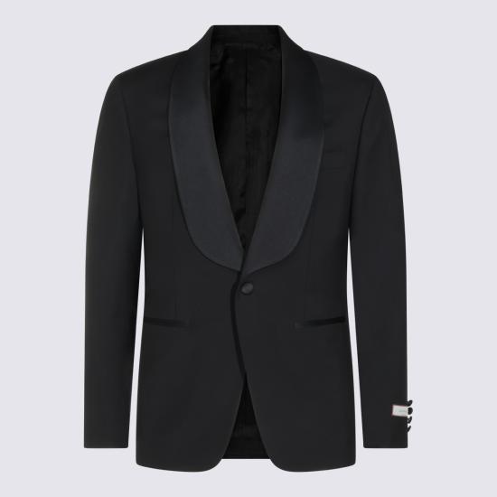 26FW 카날리 수트 세트 1578157 AM3011010 BLACK - CANALI