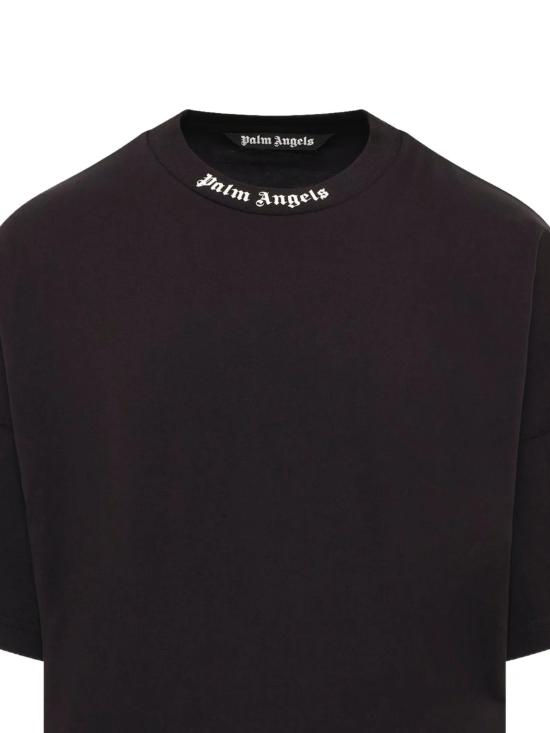 26FW 팜앤젤스 반팔 티셔츠 PAMAA005JR002 1003 BLACK OFF WHITE - PALM ANGELS