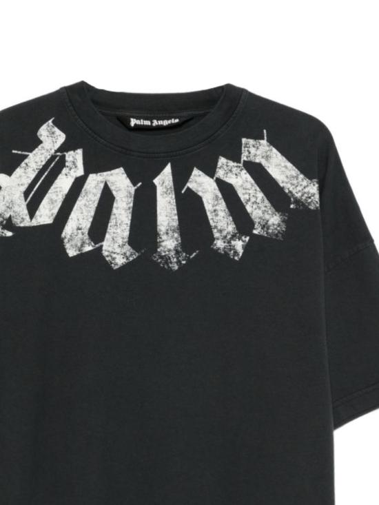 26FW 팜앤젤스 반팔 티셔츠 PAMAA003JR001 1003 BLACK OFF WHITE - PALM ANGELS