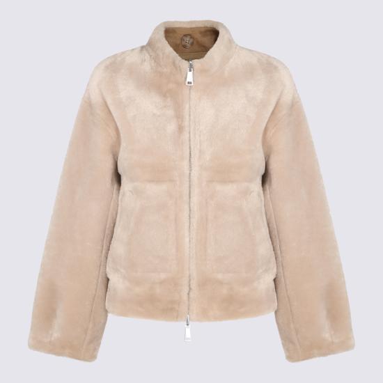 26FW 코트 BJ20395 CHALK AND SAND - OTHER BRANDS