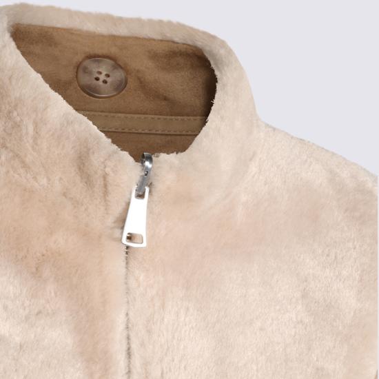 26FW 코트 BJ20395 CHALK AND SAND - OTHER BRANDS