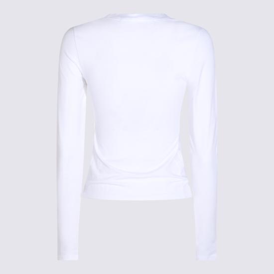 26FW 알렉산더 왕 반팔 티셔츠 1CC4261457 100 White - ALEXANDER WANG