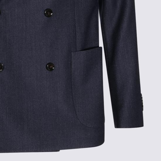 26FW 라르디니 수트 자켓 CN6203E ACIF67446850 NAVY BROWN - LARDINI