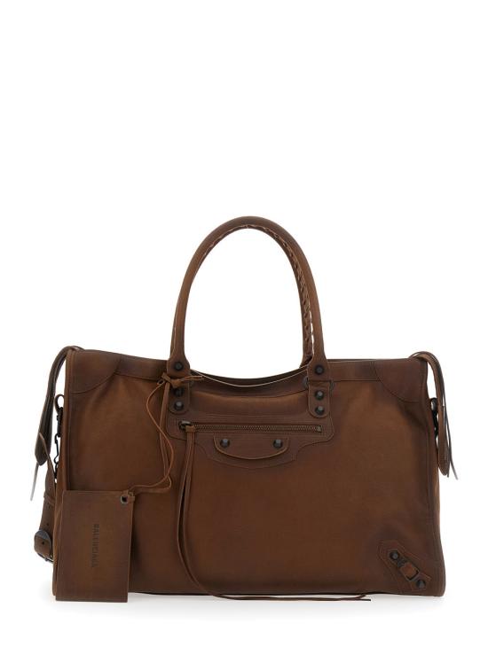 26FW 발렌시아가 숄더백 865765 BROWN