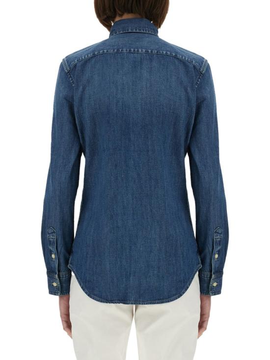 26FW 폴로 랄프로렌 셔츠 211969458 001MERCEDWASH BLUE