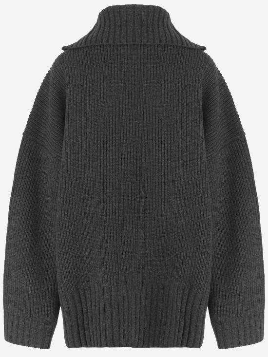 26FW 더프랭키샵 스웨터 KNFS22861 GRAY