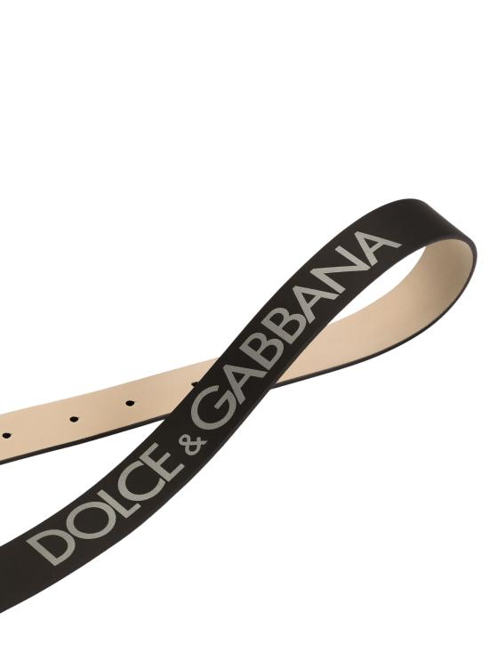 26FW [키즈] 돌체앤가바나 벨트 EC0083 A3M298B969 BLACK - DOLCE & GABBANA