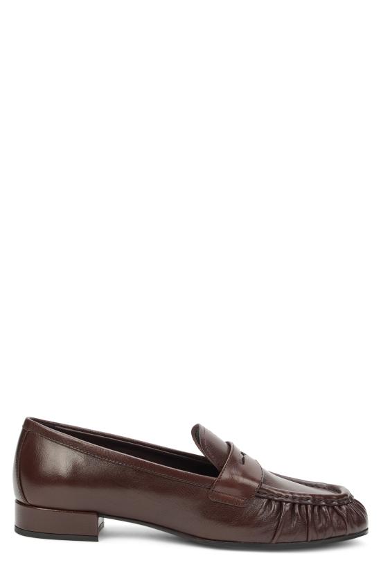26FW 프라다 플랫 슈즈 1D175O F 020 BROWN