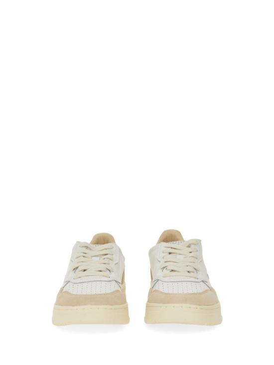 26FW 오트리 메달리스트 로우 레더 스니커즈 AULW LS74 BEIGE - AUTRY