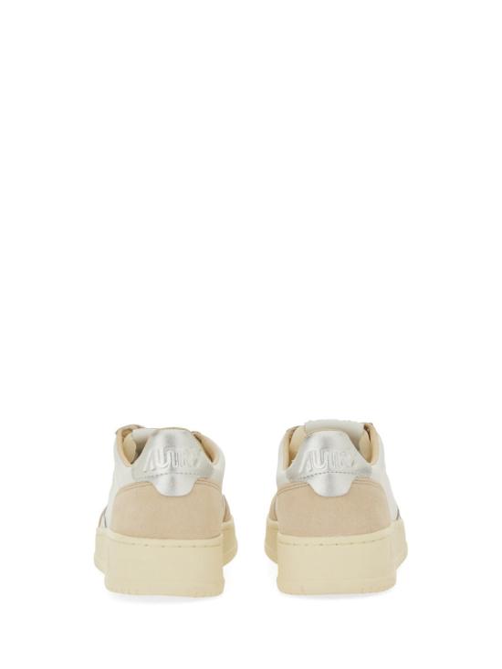 26FW 오트리 메달리스트 로우 레더 스니커즈 AULW LS74 BEIGE