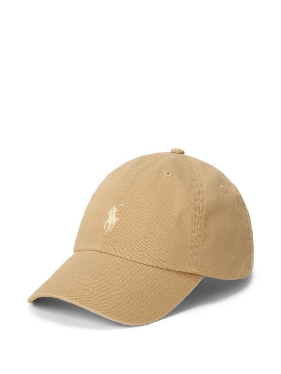 26FW 폴로 랄프로렌 클래식 로고 자수 스포츠 볼캡 710667709 516 Beige