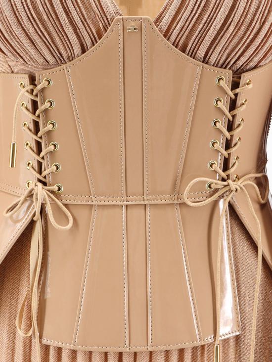 26FW 엘리자베타프랜치 원피스 ABR1566E2 BEIGE - ELISABETTA FRANCHI