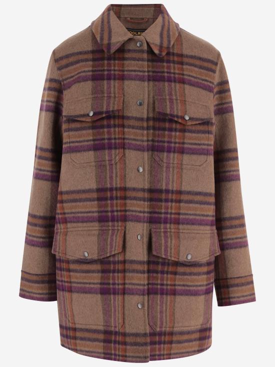 26FW 울리치 셔츠 CFWWOS2037FRUT5417 BROWN - WOOLRICH