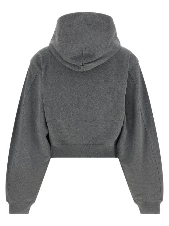 26FW 알렉산더 왕 긴팔 티셔츠 1CC4262799079 Gray - ALEXANDER WANG