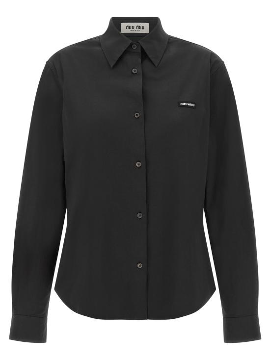 26FW 미우미우 블라우스 MK2061SOOO6472F0002 Black