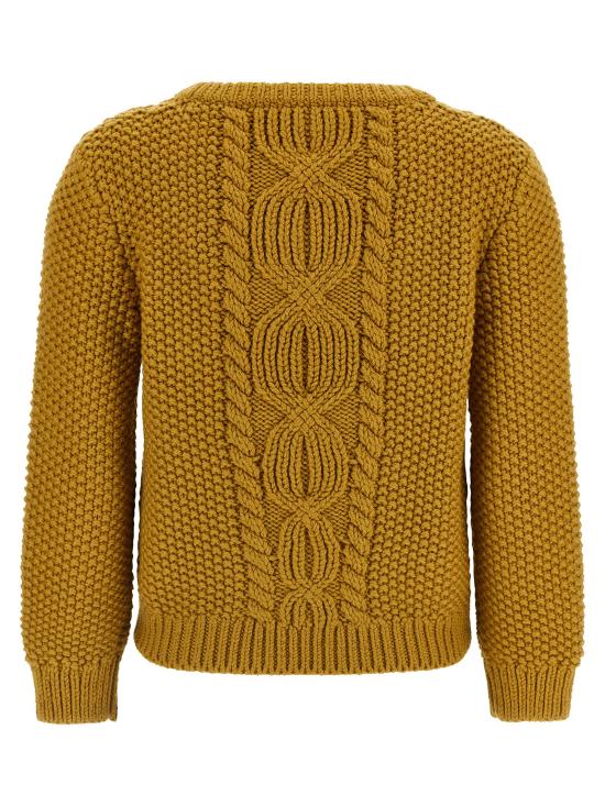 26FW 생로랑 가디건 A003MBY77OL7745 Yellow - SAINT LAURENT
