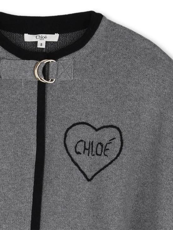 26FW [키즈] 끌로에 코트 C21272 A46 Grigio - CHLOE