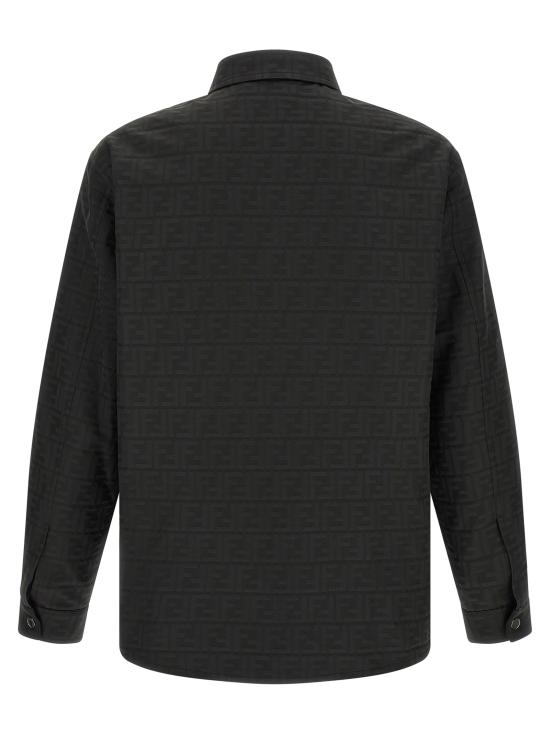 26FW 펜디 긴팔 셔츠 FW1470AMYBF0QA1 Black - FENDI