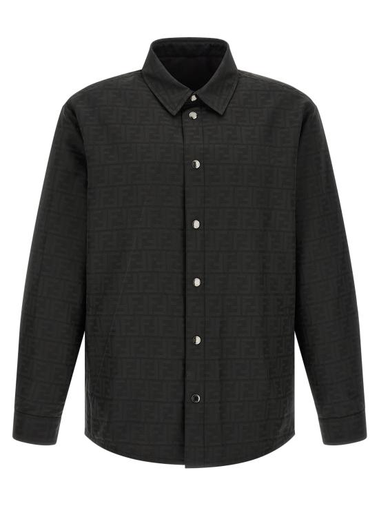 26FW 펜디 긴팔 셔츠 FW1470AMYBF0QA1 Black
