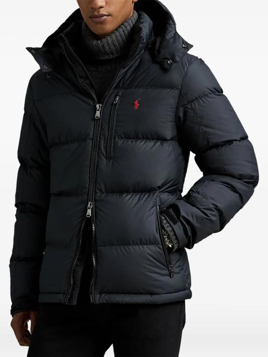 26FW 폴로 랄프로렌 고햄 다운 자켓 710968278 001 NERO - POLO RALPH LAUREN