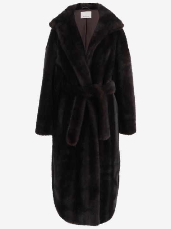 26FW 더프랭키샵 코트 COFS22706 BROWN - THE FRANKIE SHOP